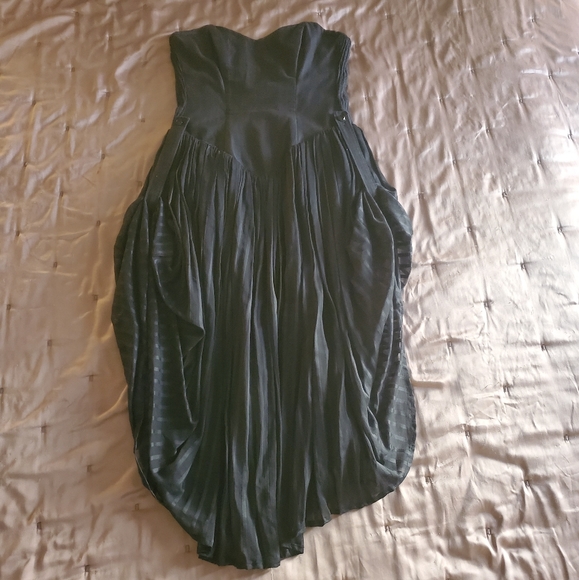 RARE sarah whitworth 80's vintage goth dress - Picture 2 of 4